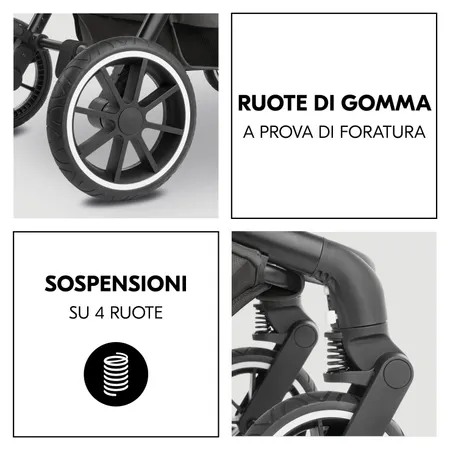 A prova di foratura e ben ammortizzato