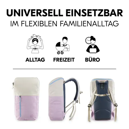 Universell einsetzbar im flexiblen Familienalltag