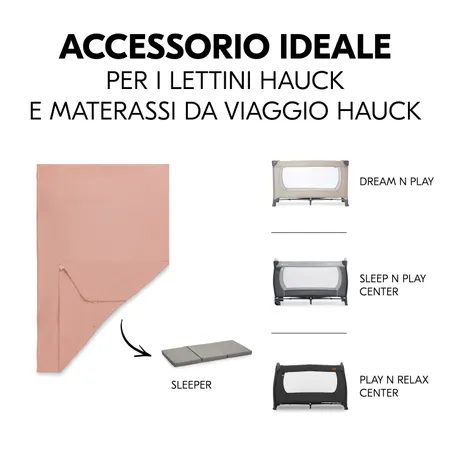 Accessorio ideale per i lettini da viaggio hauck
