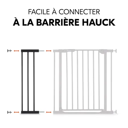 Facile à connecter à la barrière de sécurité hauck