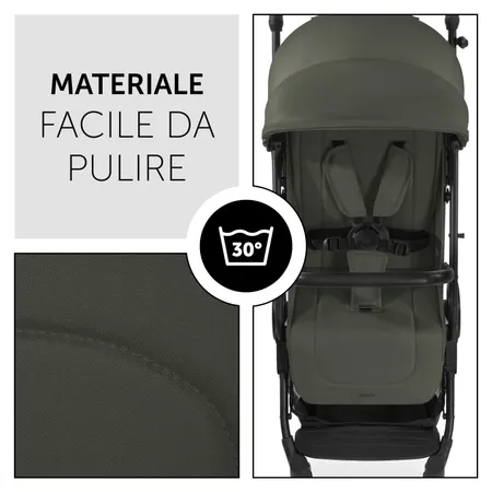 Materiale di facile manutenzione e lavabile