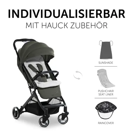 Flexibel und individualisierbarer mit hauck-Zubehör