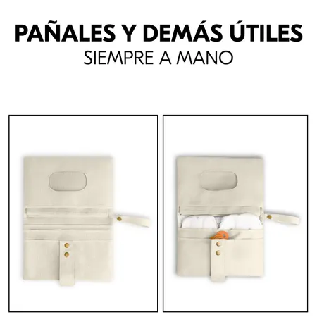 Los pañales a mano gracias a una división acertada