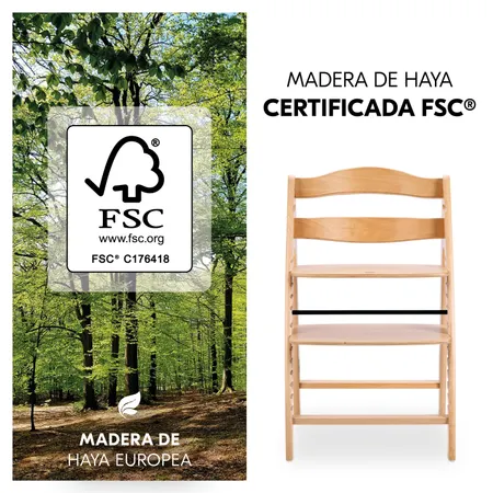 Madera de haya certificada FSC®