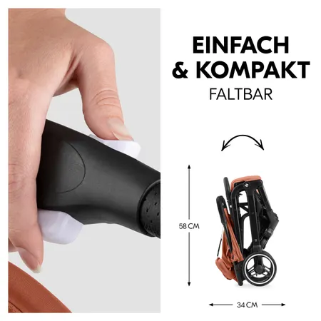 Komfortabel Reisen mit falt- und tragbarem Buggy