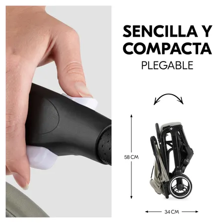 Viajes comodos con silla compacta