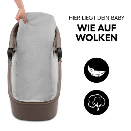 Bequeme, weich gepolsterte Babywanne