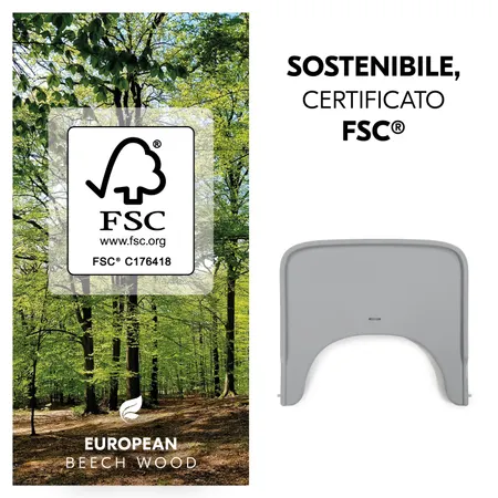 Legno sostenibile e certificato FSC®