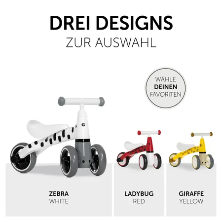 Drei Designs zur Auswahl