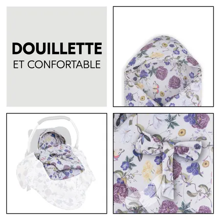Rembourrage douillet et capuche protectrice