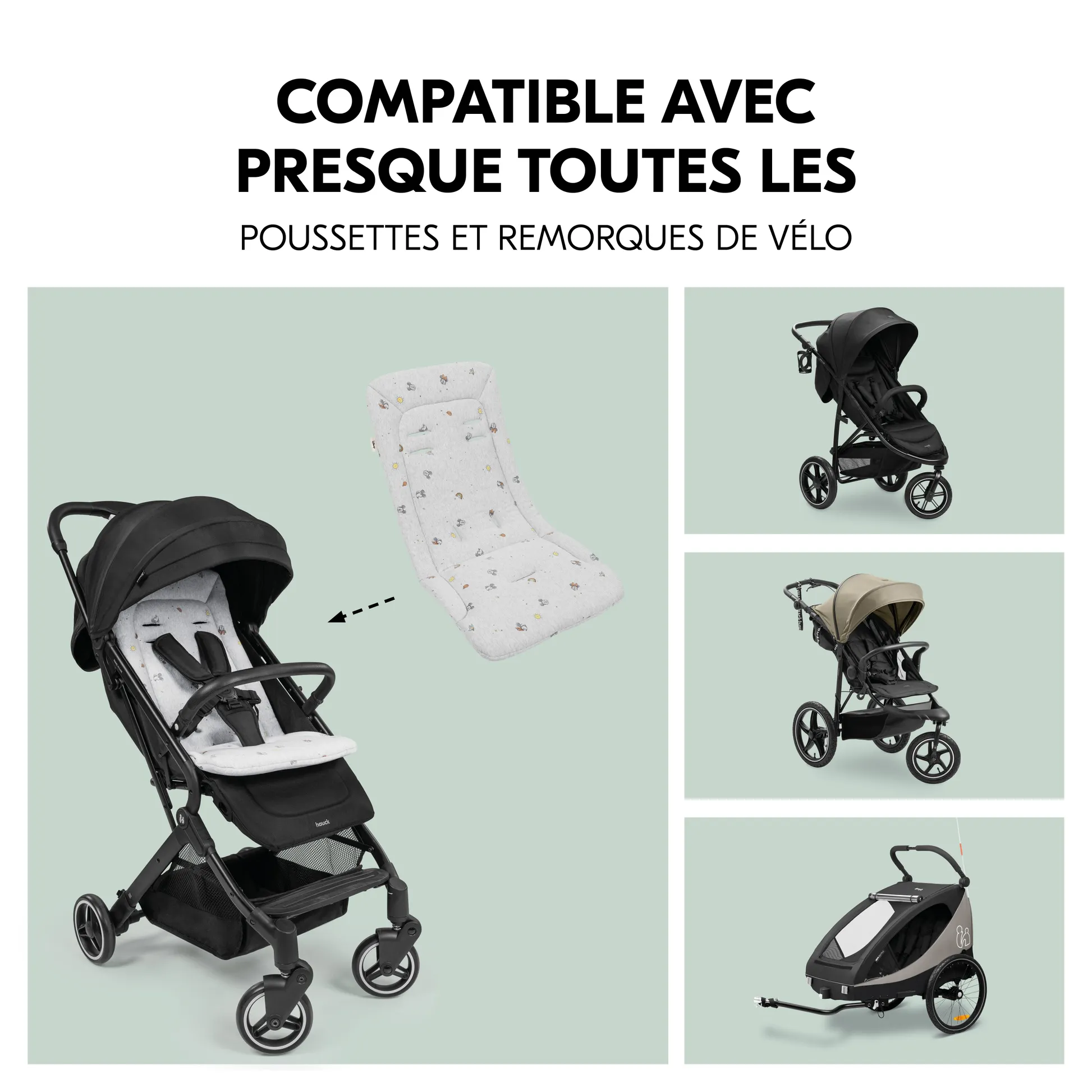 Pushchair Seat Liner 