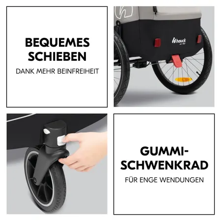 Noch bequemer zu schieben
