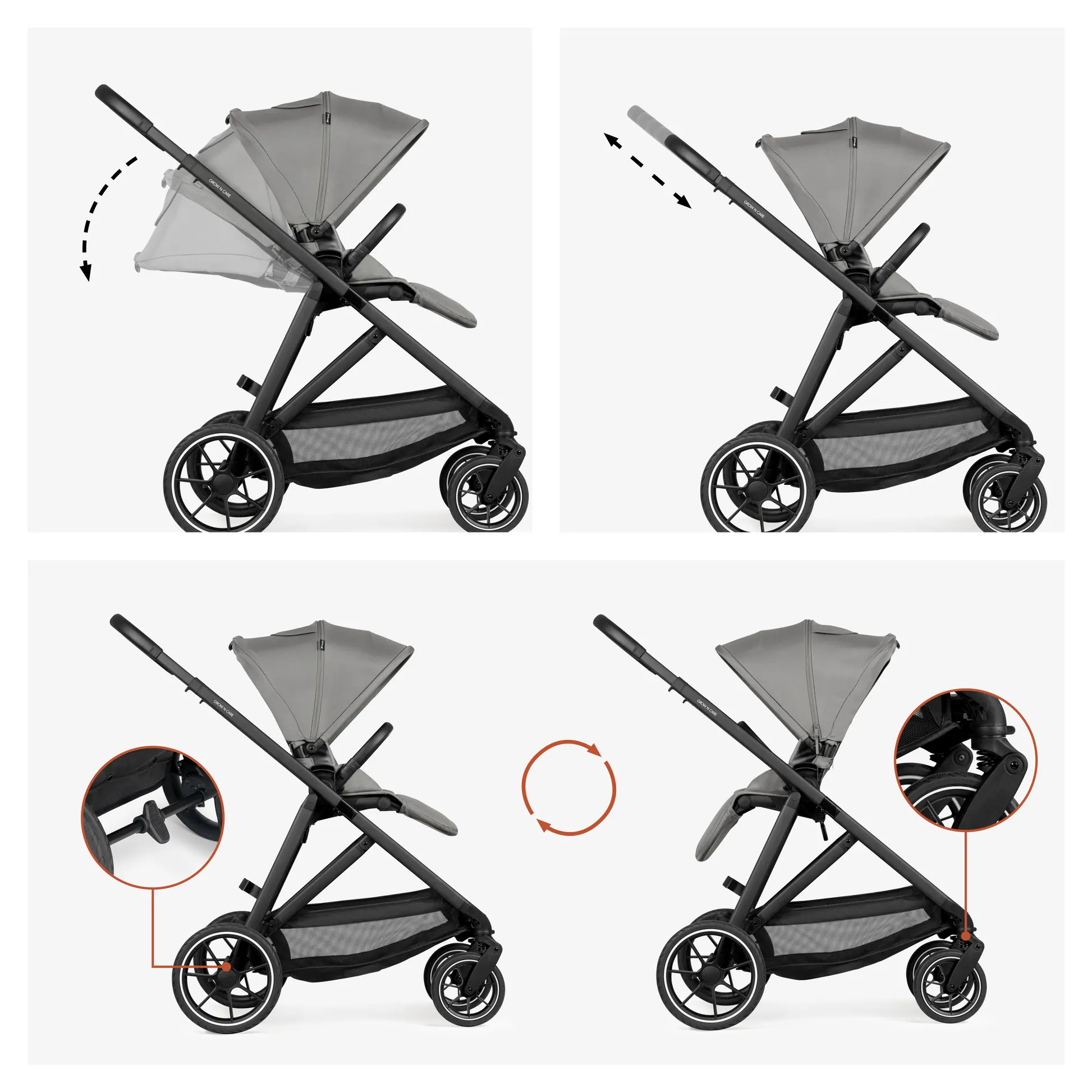 Grow N Care Twin Set