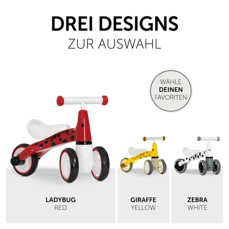 Drei Designs zur Auswahl