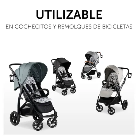 Para sillas de paseo y remolques de bicicleta