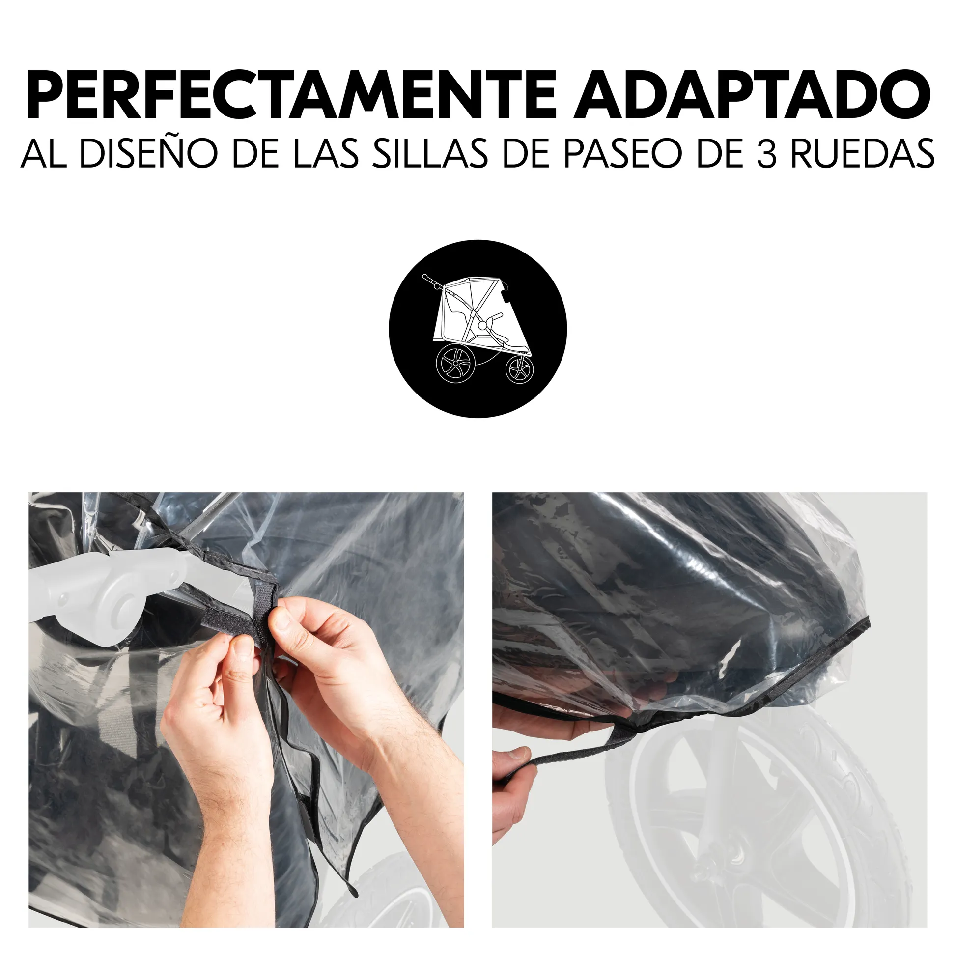 Pushchair Raincover 3W