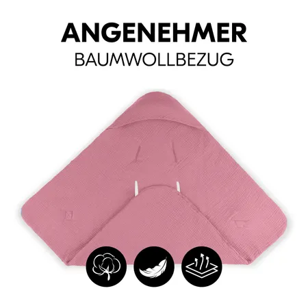 Angenehmer Baumwollbezug für jede Jahreszeit
