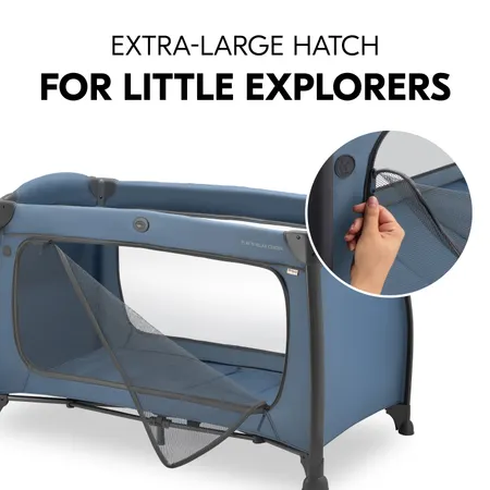 Extra-large access hatch for little explorers