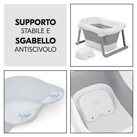 Supporto stabile e sgabello antiscivolo