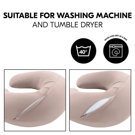 Easy-care: machine washable and dryable