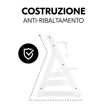 A prova di ribaltamento, grazie alla sua stabilità