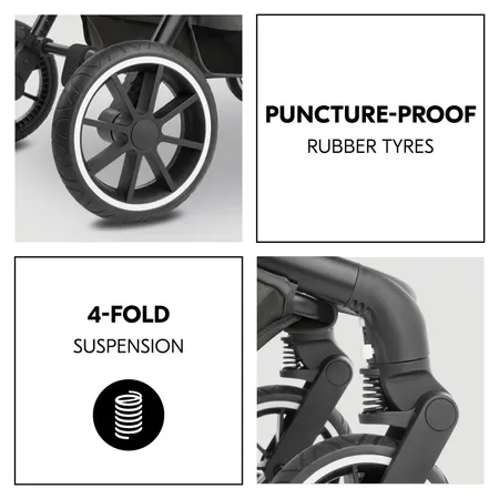 Puncture-proof and good suspension