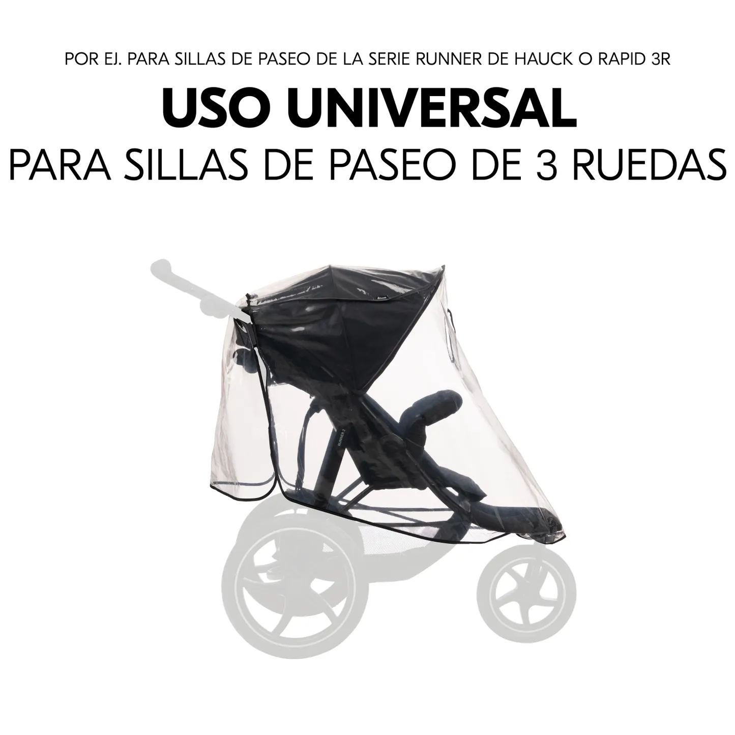 Pushchair Raincover 3W