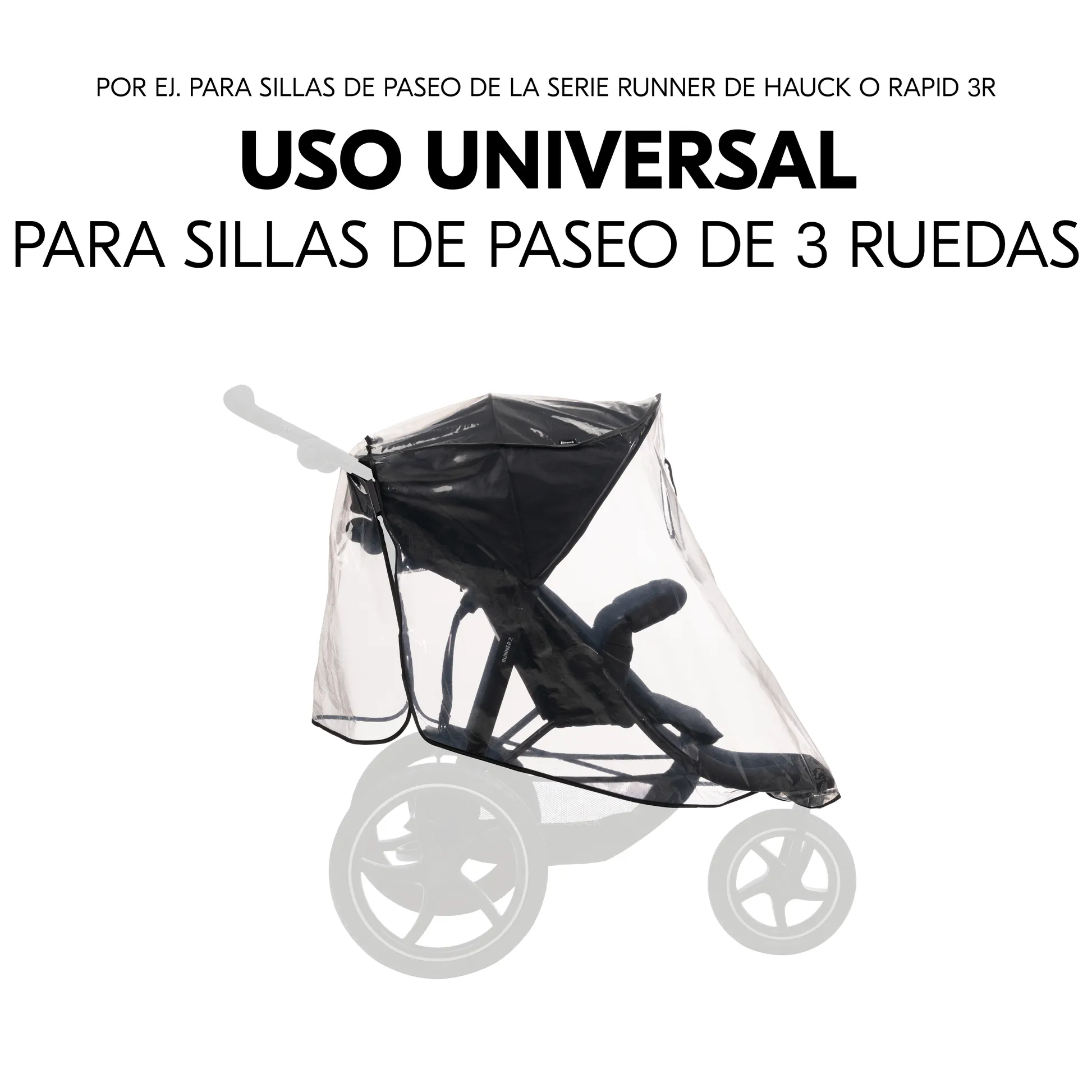 Pushchair Raincover 3W