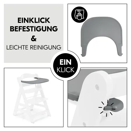 Einklick-Befestigung und leichte Reinigung