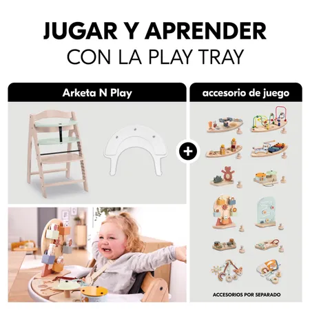 Aprender jugando con la bandeja de juego