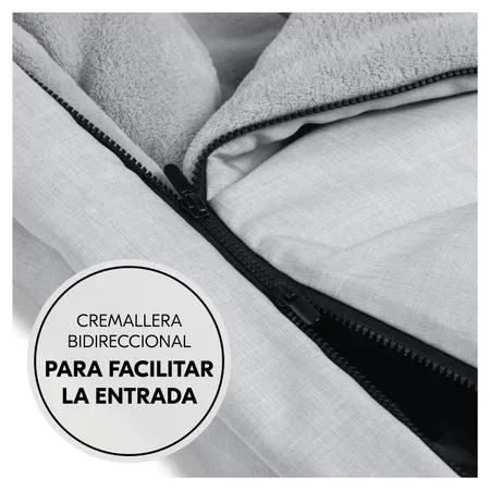 Cremallera de dos vías