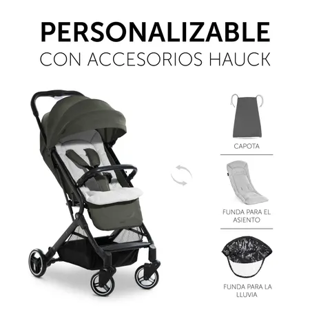 Flexible y personalizable con los accesorios hauck