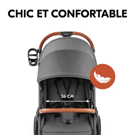 Chic et confortable : grâce au rembourrage