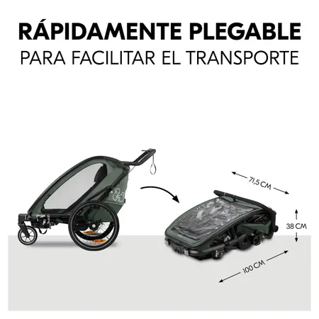 Rápido y fácil de plegar