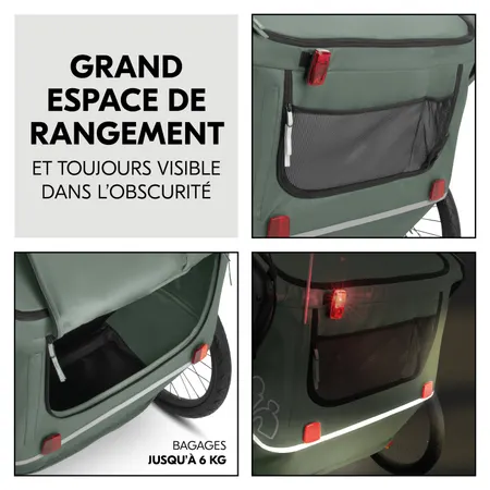 Beaucoup de place pour toutes vos affaires