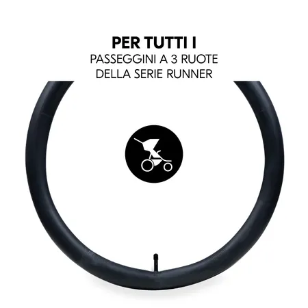 Adatto con le ruote dei passeggini hauck Runner