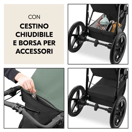 Con cestino chiudibile