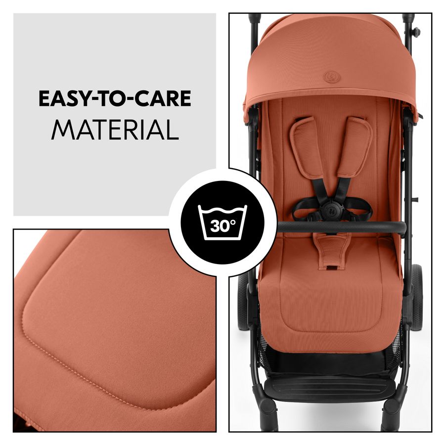 Easy-to-care and machine washable material