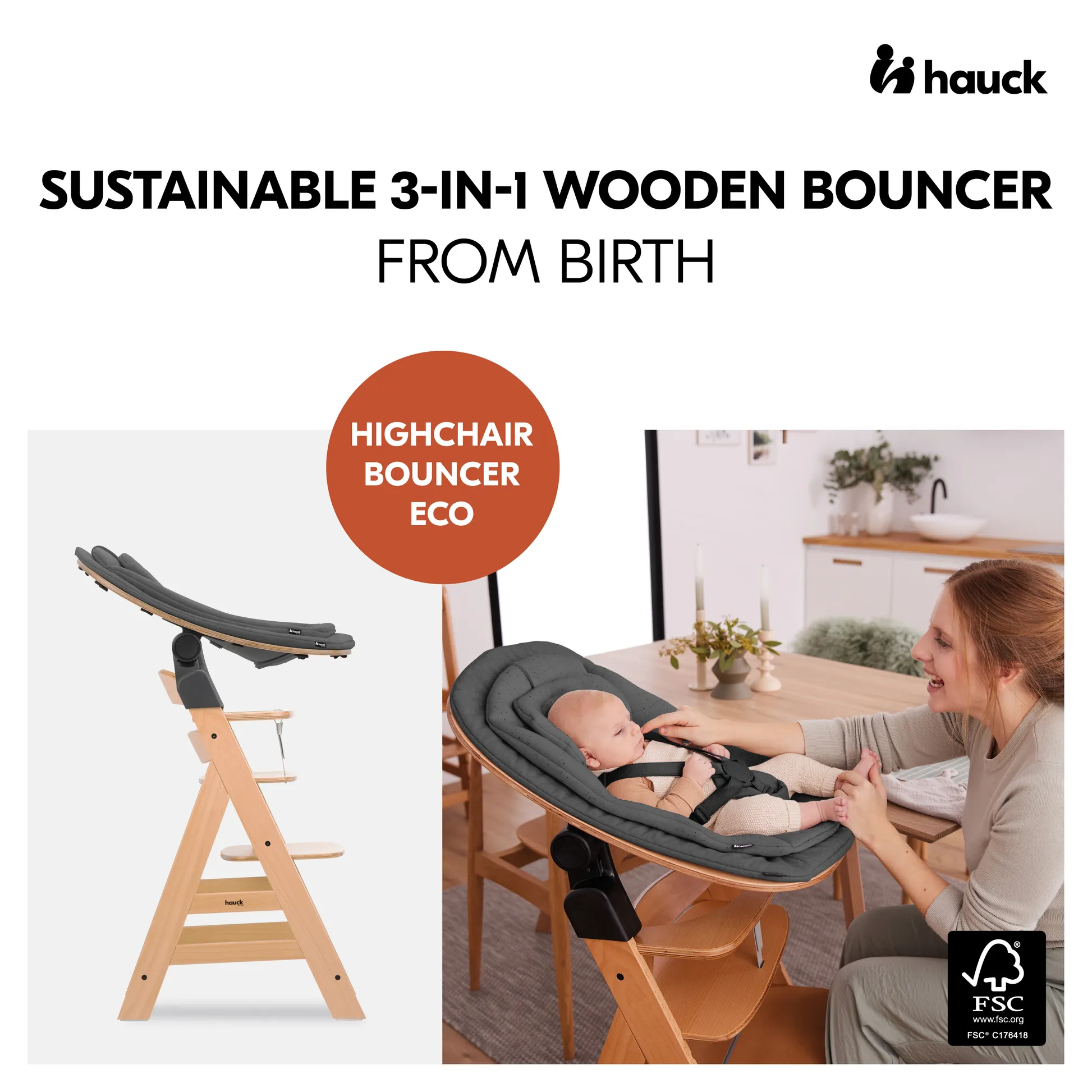 Highchair Bouncer Eco