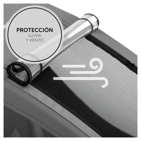 Cubierta 2 en 1: protector y mosquitera