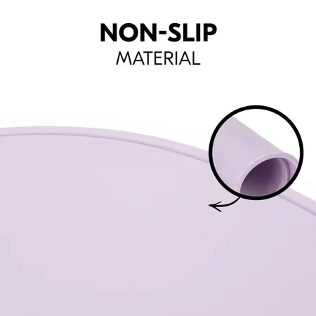 Good grip thanks to non-slip material