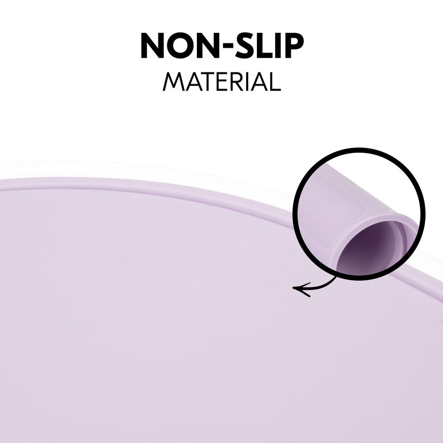 Good grip thanks to non-slip material