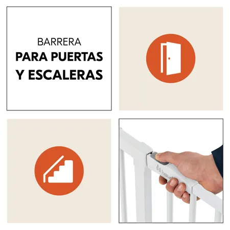 Verja de seguridad para puertas y entradas estándar