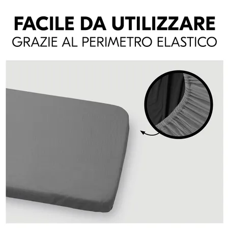 Facile da fissare al materasso grazie all'elastico