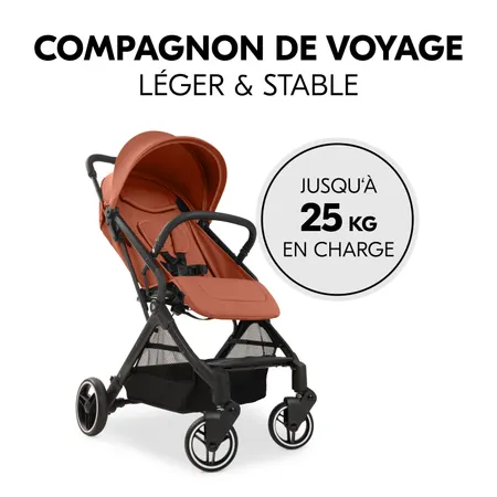Poussette hauck légère, manibale et robuste