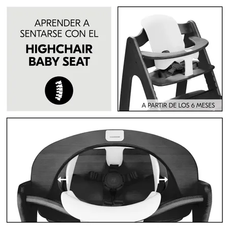 Aprender a sentarse con el Highchair Baby Seat