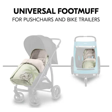 Universal footmuff with Disney's Simba