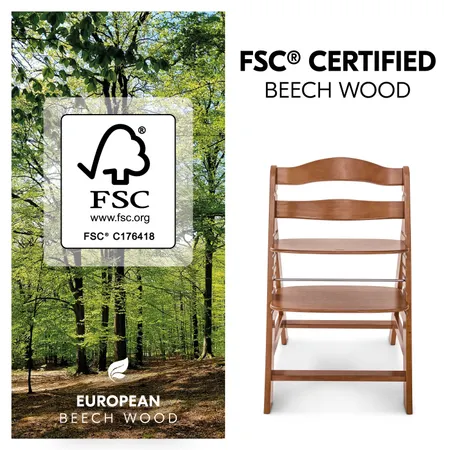 FSC®-certified beech wood