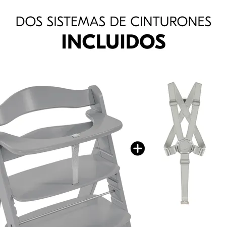 Mayor seguridad gracias a su sistema de arnés