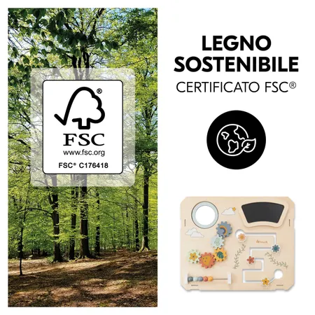 Buono per la natura: legno certificato FSC®
